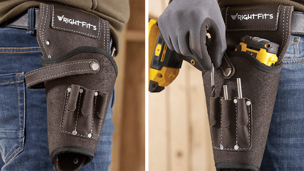 Drill Holster - Must have Tool belt Accessory