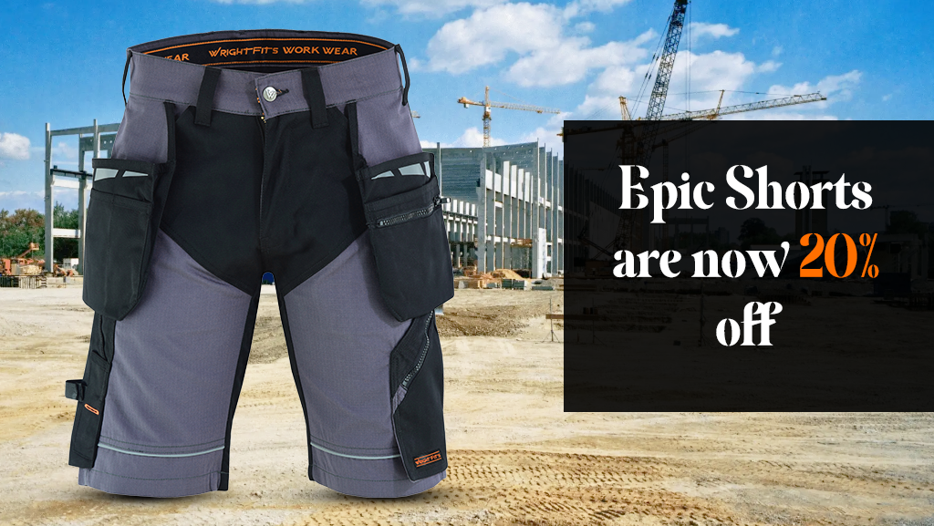 Epic Shorts are now 20% off; Gear up while they last!