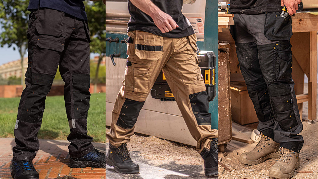 Diverse work trousers for professionals