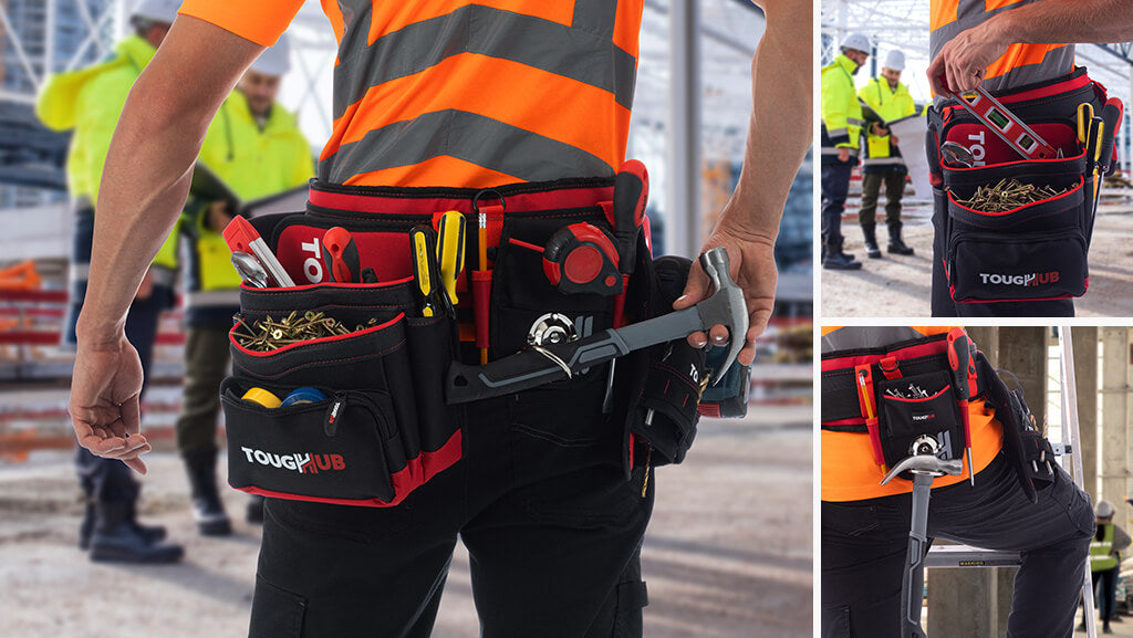 Heavy Duty Nylon Work Tool Belts and Pouches