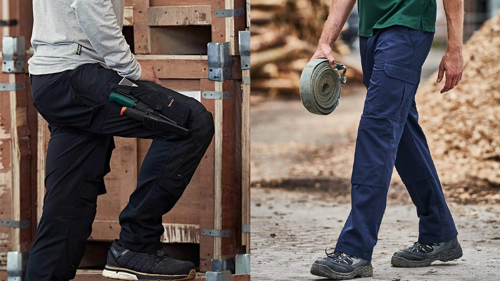 Work Trousers for Heavy Workwear for Wall Cleaners