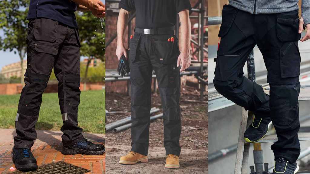 Heavy-Duty Work Trousers for Construction Workers