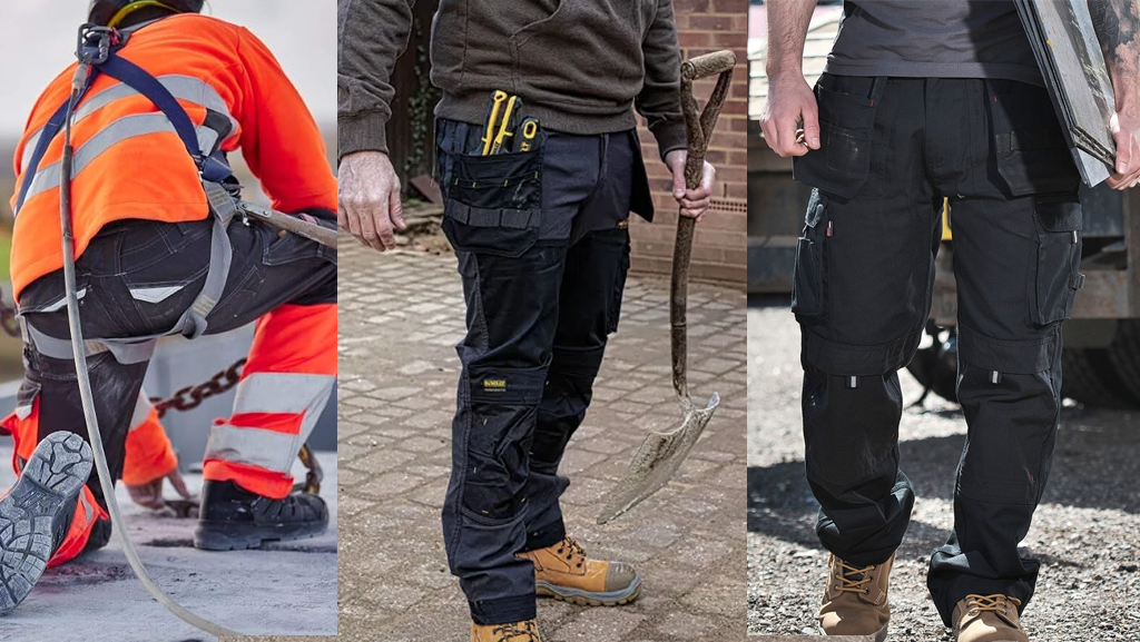 Heavy Duty Mens Cargo Trousers