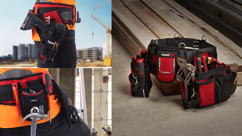 Stay Organised On-the-Go with Durable Nylon Tool belt