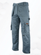 Pro 11 work trousers-Grey trousers-side image