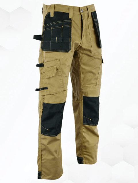WorkTrouserskhaki-multipocketworktrousers-sideimage