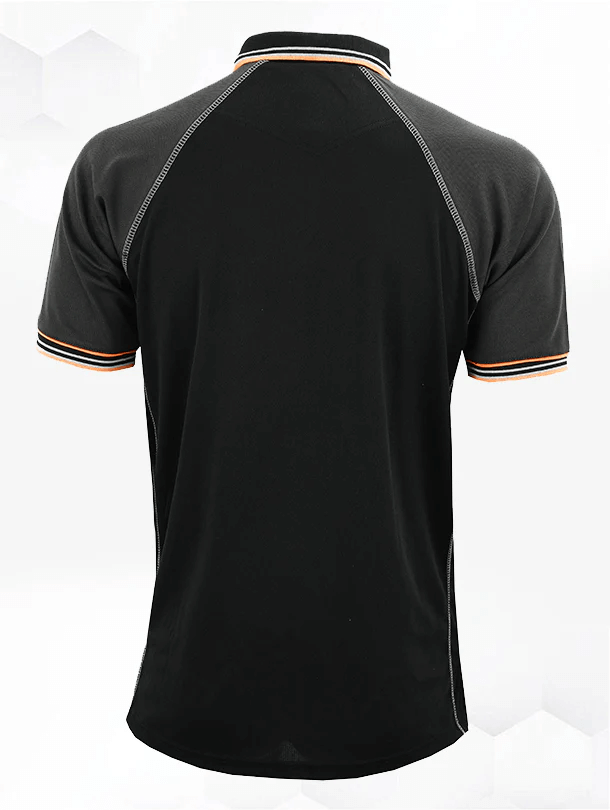 WrightFits 2 Tone Men Work T Shirt Polo T Shirts Workwear