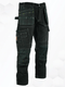 side image-Work Trousers black-Builder trousers-multi pocket work trousers-pro builder work trousers