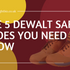 The 5 Dewalt Safety Shoes You Need to Know