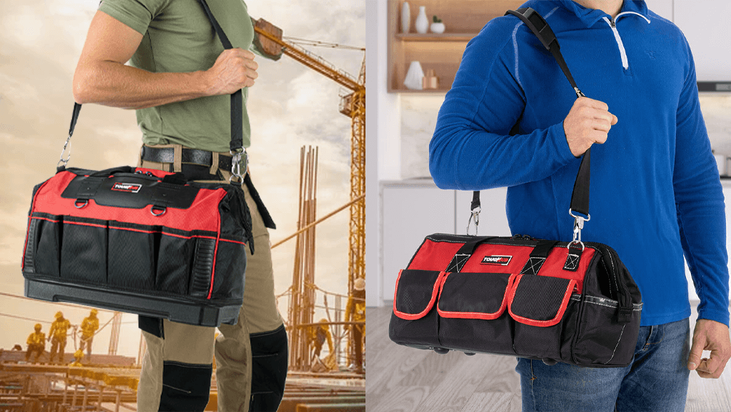 Heavy-Duty Tool Bag with Straps