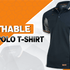 Essential 2-Tone Men Work Polo T Shirt by WrightFits