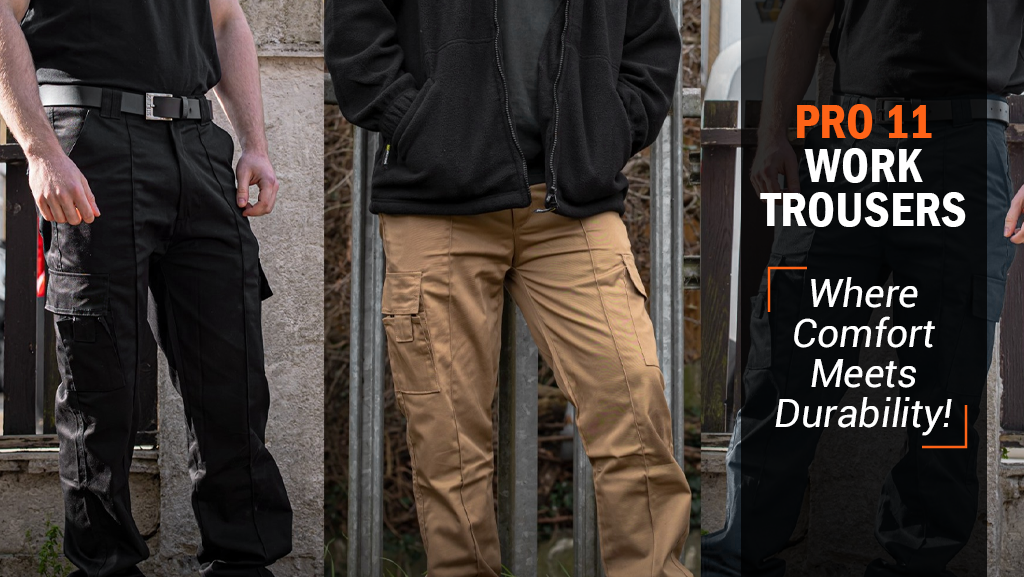 Pro-11 Men Work Trousers - A Perfect Blend of Comfort and Durability