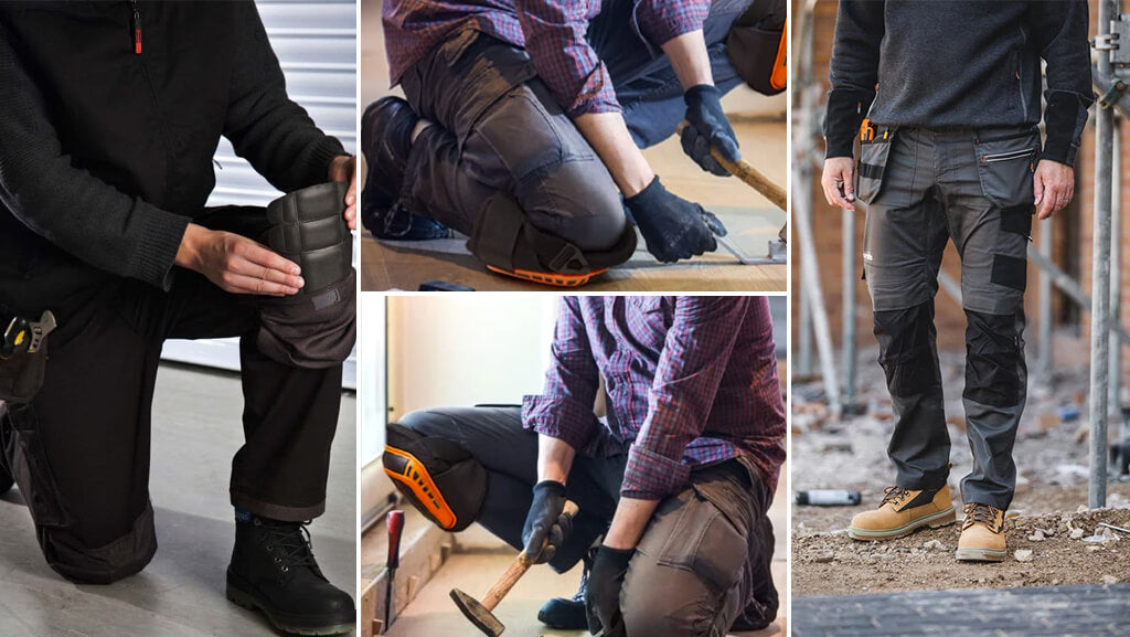 WrightFits Trousers with Kneepad Pockets