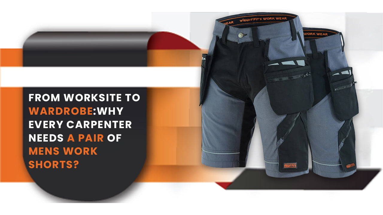 From Worksite To Wardrobe: Why Every Carpenter Needs A Pair Of Mens Work Shorts?