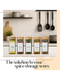 ToughHub 12 Pcs Glass Spice Jars with Bamboo Lids – For Herbs & Kitchen Organizer