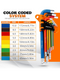 WrightFits Ball-End Hex Key Set Metric and Imperial