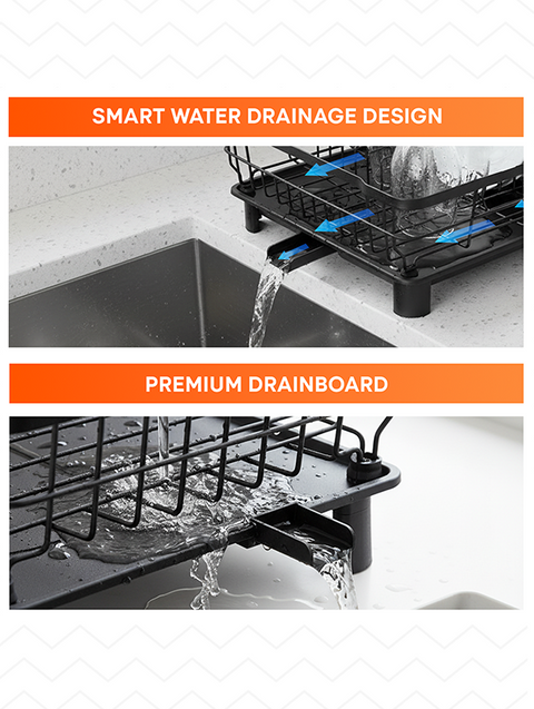 ToughHub Dish Rack Non-extendable
