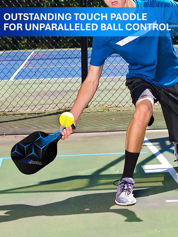 Pickleball Paddles Set van 4 Inclusief 4 Pickleball Paddles, 6 Pickle Balls Bevat 2 Glow in The Dark Pickleball, 1 Pickleball Bag, 1 Scorebord 4 Grip Tapes Pickleball Rackets voor Mannen Vrouwen Pickleball Paddles Set van 4 Inclusief 4 Pickleball Paddles, 6 Pickle Balls Bevat 2 Glow in The Dark Pickleball, 1 Pickleball Bag, 1 Scorebord 4 Grip Tapes Pickleball Rackets voor Mannen Vrouwen