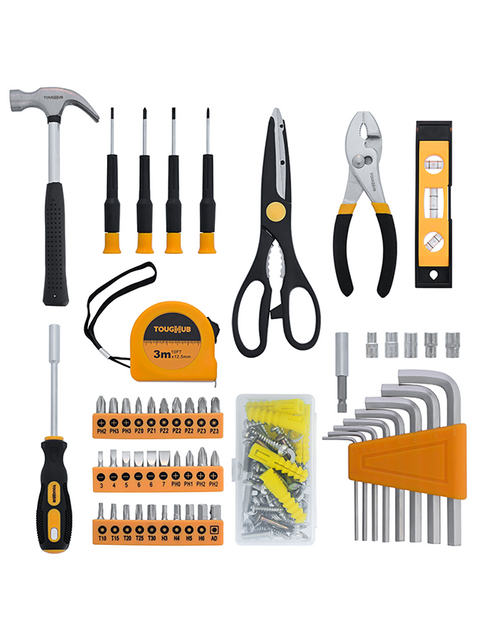 ToughHub 134 Pcs All-Purpose Hand Tool Kit