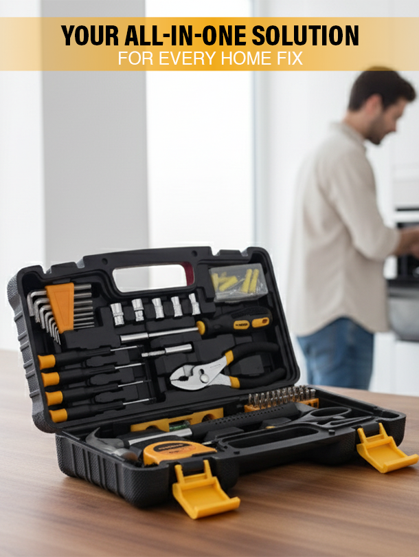 ToughHub 134 Pcs All-Purpose Hand Tool Kit