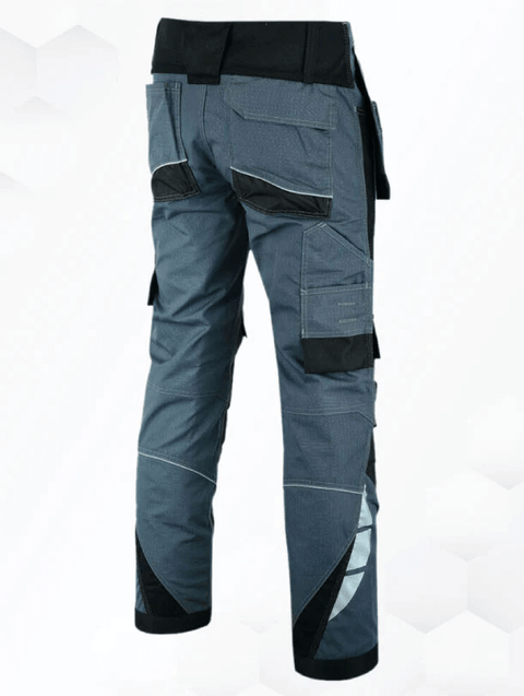 Back Side Image-Work Trousers-grey work trousers