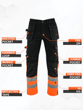 Feature Image Orange Work Trousers-hi vis trousers