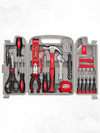 ToughHub tools-hand toolkit-wrench-allen key-hex key-screwdriver set-socket set-red toolkit