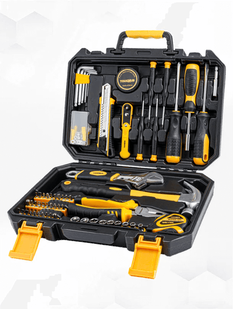 ToughHub tools hand toolkit-wrench-allen key-hex key-screw driver set-socket set-100 pcs toolkit