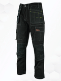 Work Trousers-Builder trousers-multi pocket work trousers-black work trousers