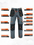 Work Trousers-cargo trousers-combat work trousers-black work trousers-feature image