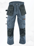 Builder trousers- Work trousers - Grey trousers