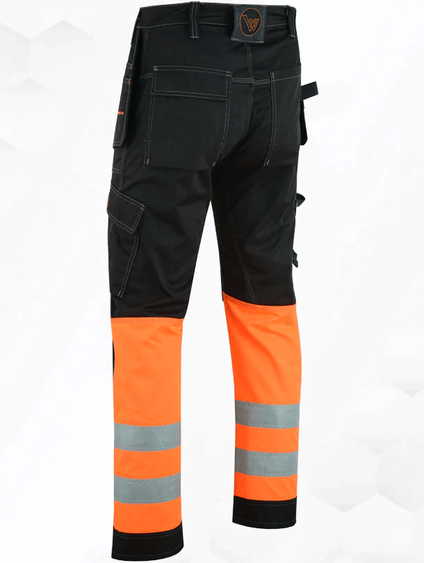 Work_trousers_side_image_WrightFits_Flash_Pro_Work_Trousers_hi_visibility_ trousers_orange_trousers