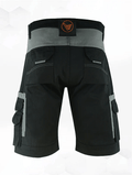 WrightFits Olympian shorts-black work shorts-mens shorts-back side image