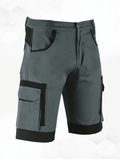 WrightFits Olympian shorts-grey work shorts-mens shorts-side image