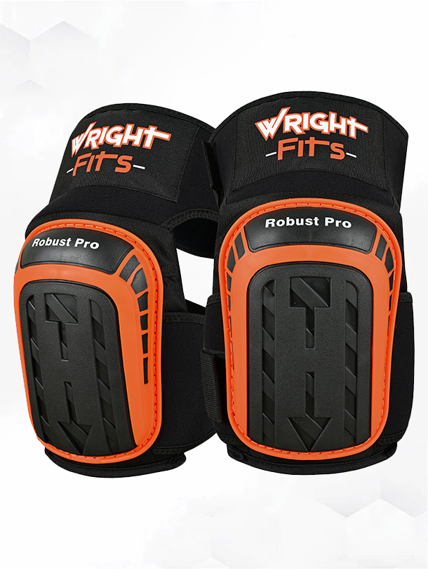 WrightFits knee pads-knee pads with strap-roofers knee pads-large knee pads
