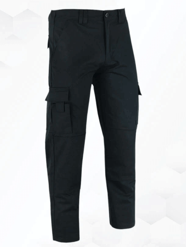 WrightFits Men Falcon Work Pants | Black & Navy Work Trousers | Workwear