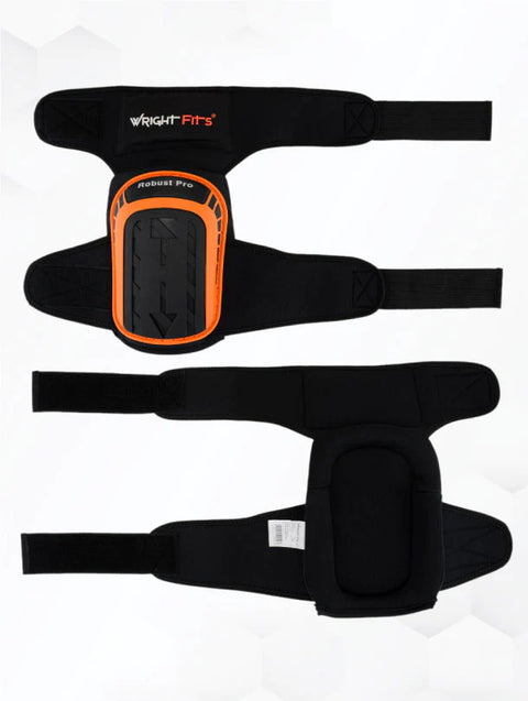 WrightFits knee pads-Adjustable strap kneepads-roofers knee pads-large knee pads-large knee pads