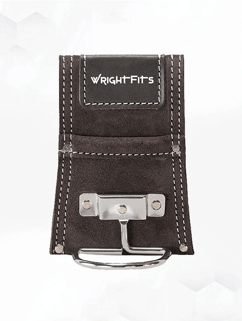 WrightFits Leather Hammer Holder Tool Belt - WW180117