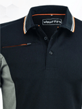 men work t shirts-polo shirt-essential t shirts-zip on chest- collar t shirt