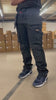 Black cargos - mens workwear trousers - men work trousers