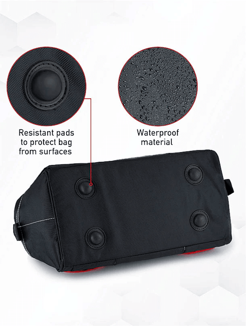 resistant pads -rubber foot tool bags