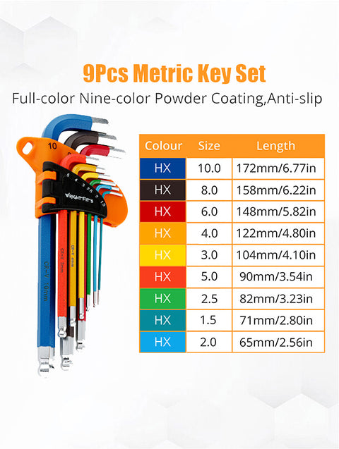 tools-hand tools-allen key-hex key-size chart