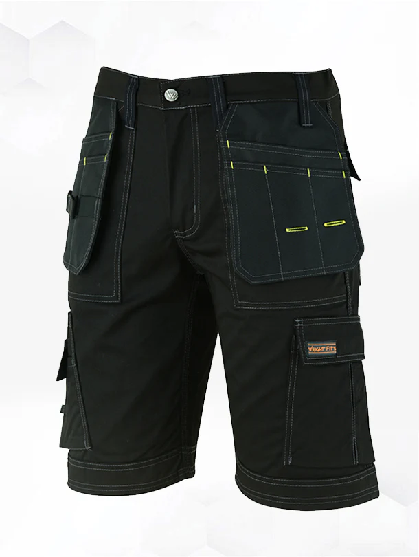 work shorts-black work shorts