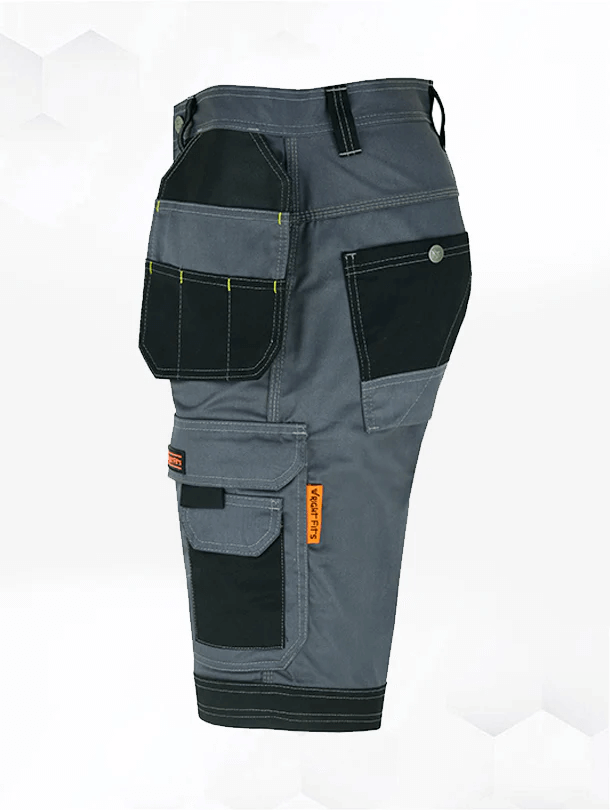 work shorts-grey shorts-right side image