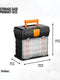 Product Size - Utility Tool Box Storage Organizer Case with 4 Drawers & Adjustable Dividers