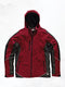 Two Tone Softshell Red & Black Jacket