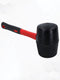 Rubber Mallet Fiber Handle Red and Black 32Oz