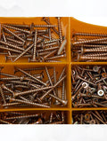 Brackit 780 Piece Chipboard Screw Assortment Set - Wood Screws